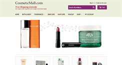 Desktop Screenshot of cosmeticmall.com