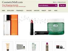 Tablet Screenshot of cosmeticmall.com